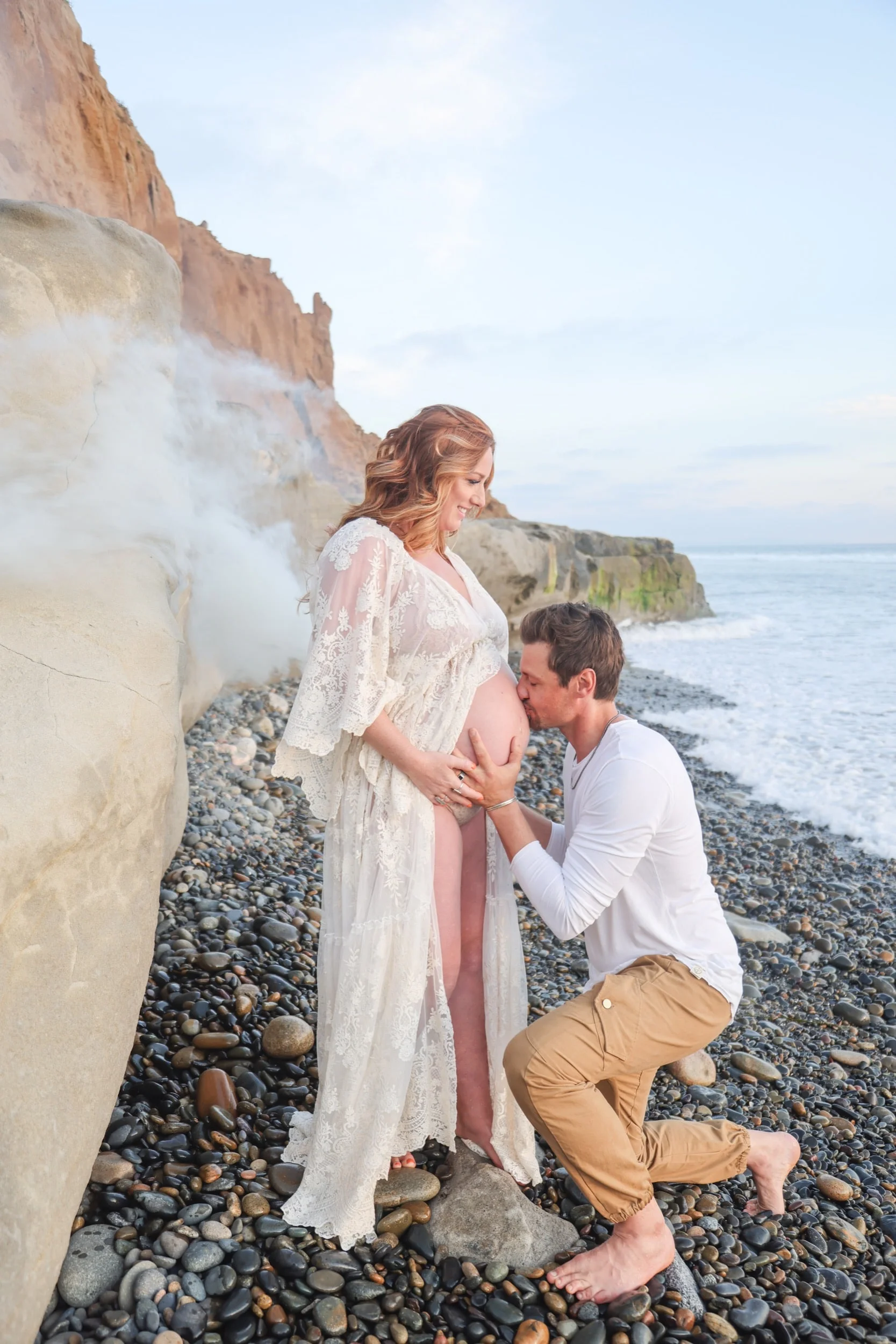 Maternity Portraits Carlsbad Ca Beach 11