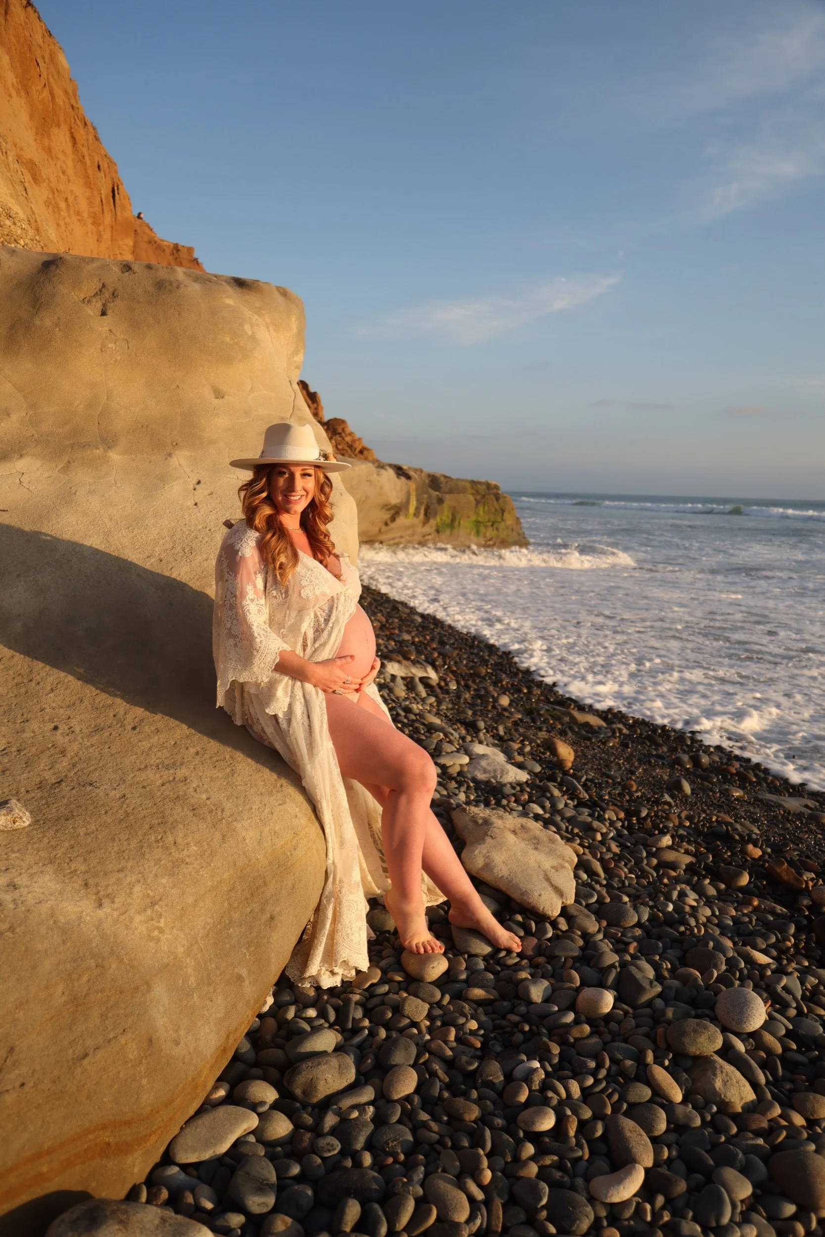 Maternity Portraits Carlsbad Ca Beach 6