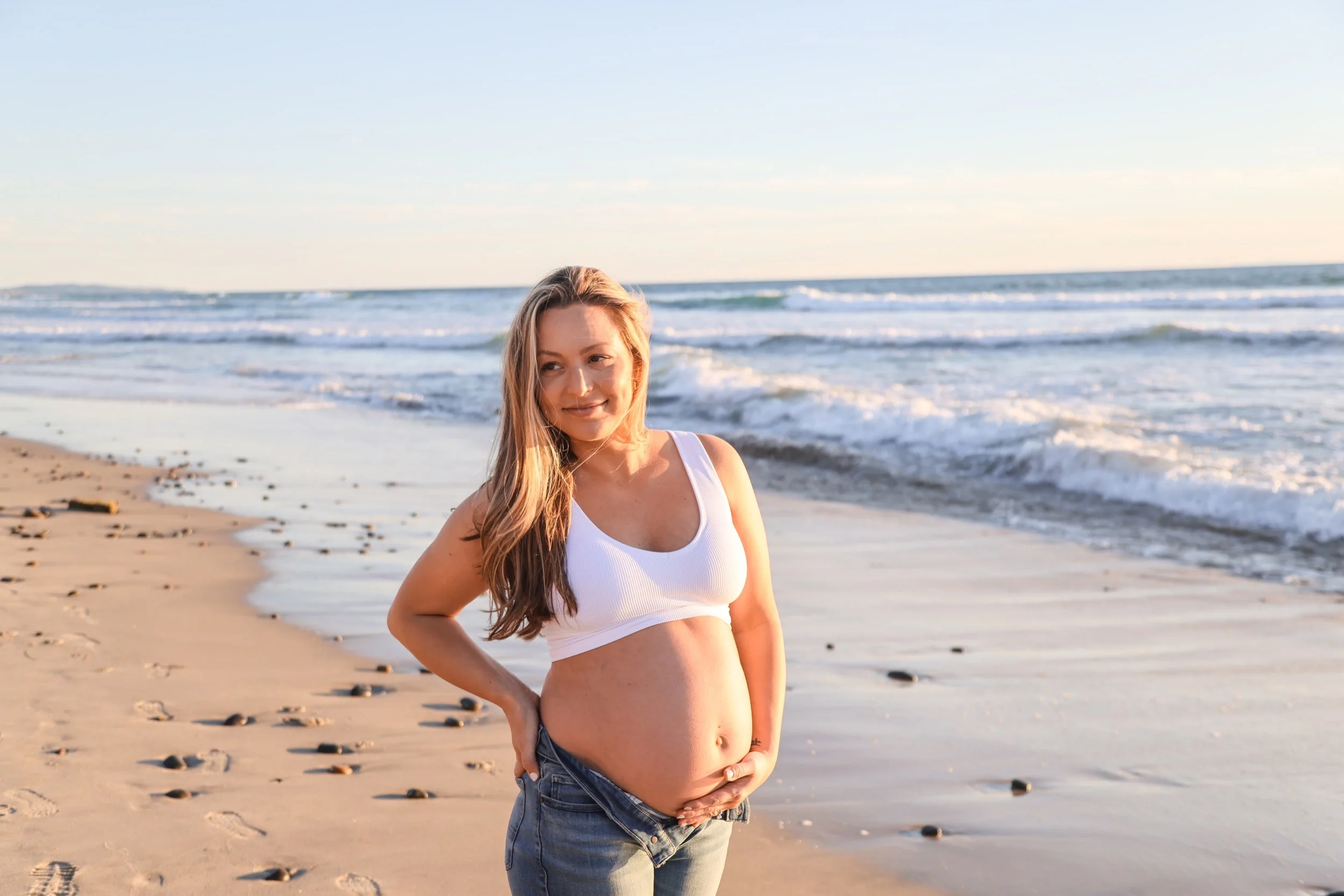 Maternity Portraits Beach San Diego 8