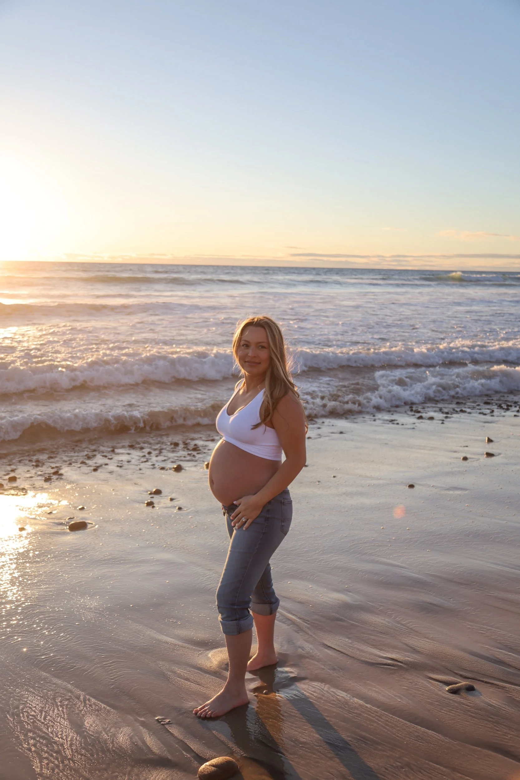 Maternity Portraits Beach San Diego 5