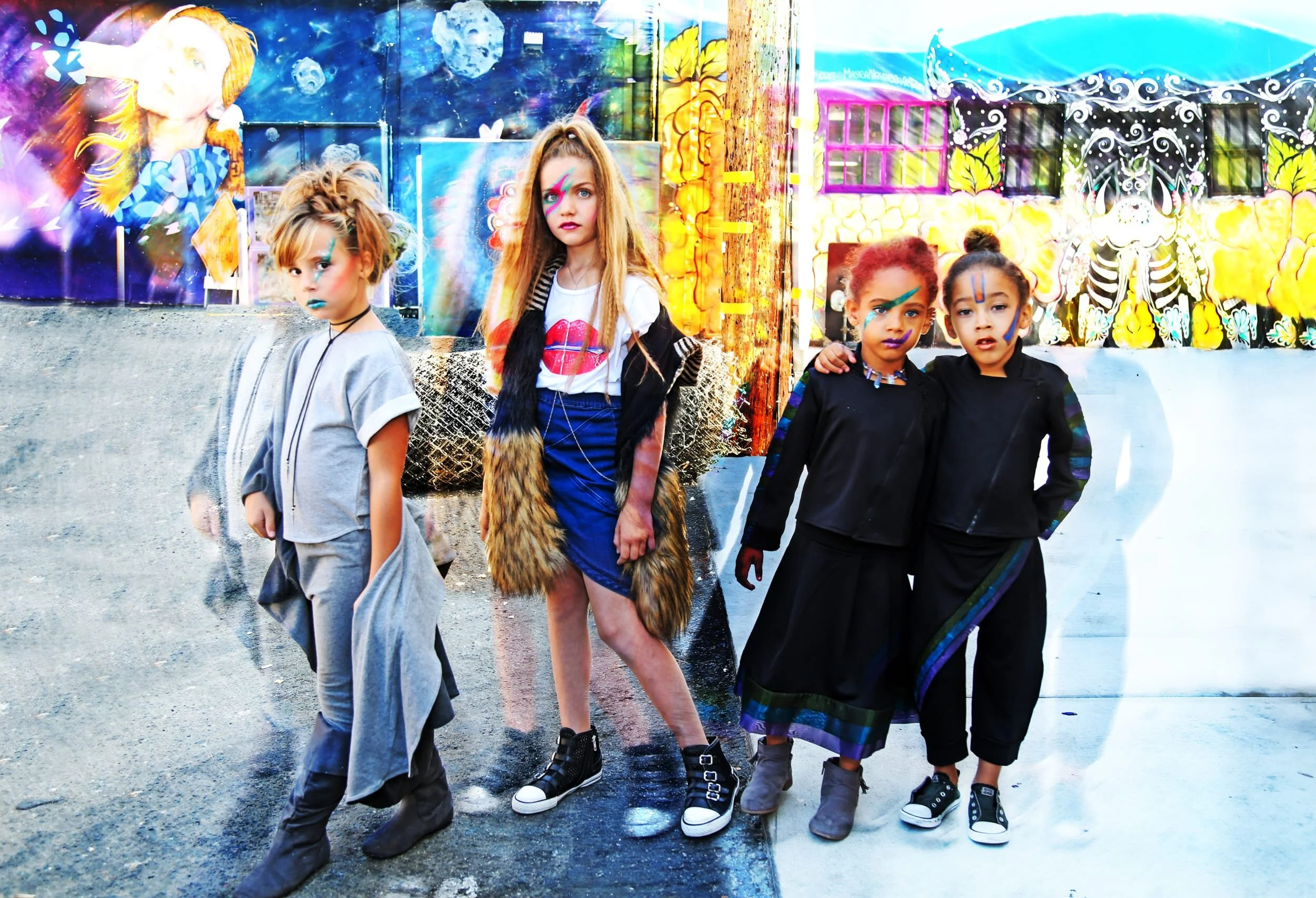 Kids Glam Rock Editorial San Diego 18