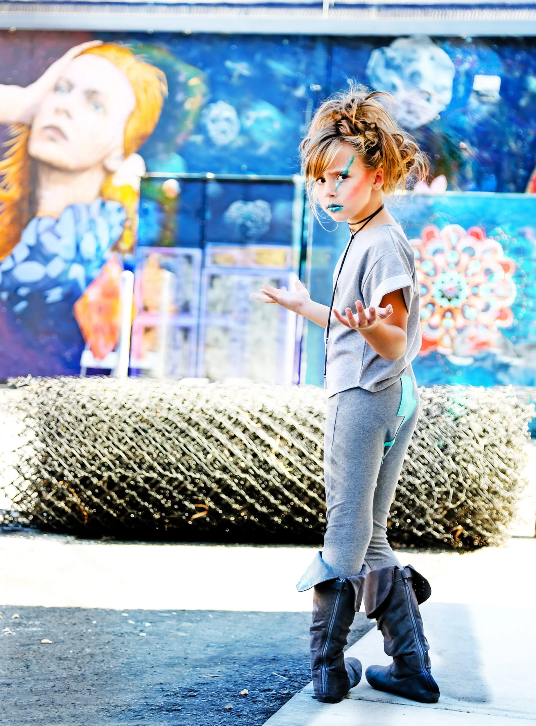 Kids Glam Rock Editorial San Diego 16