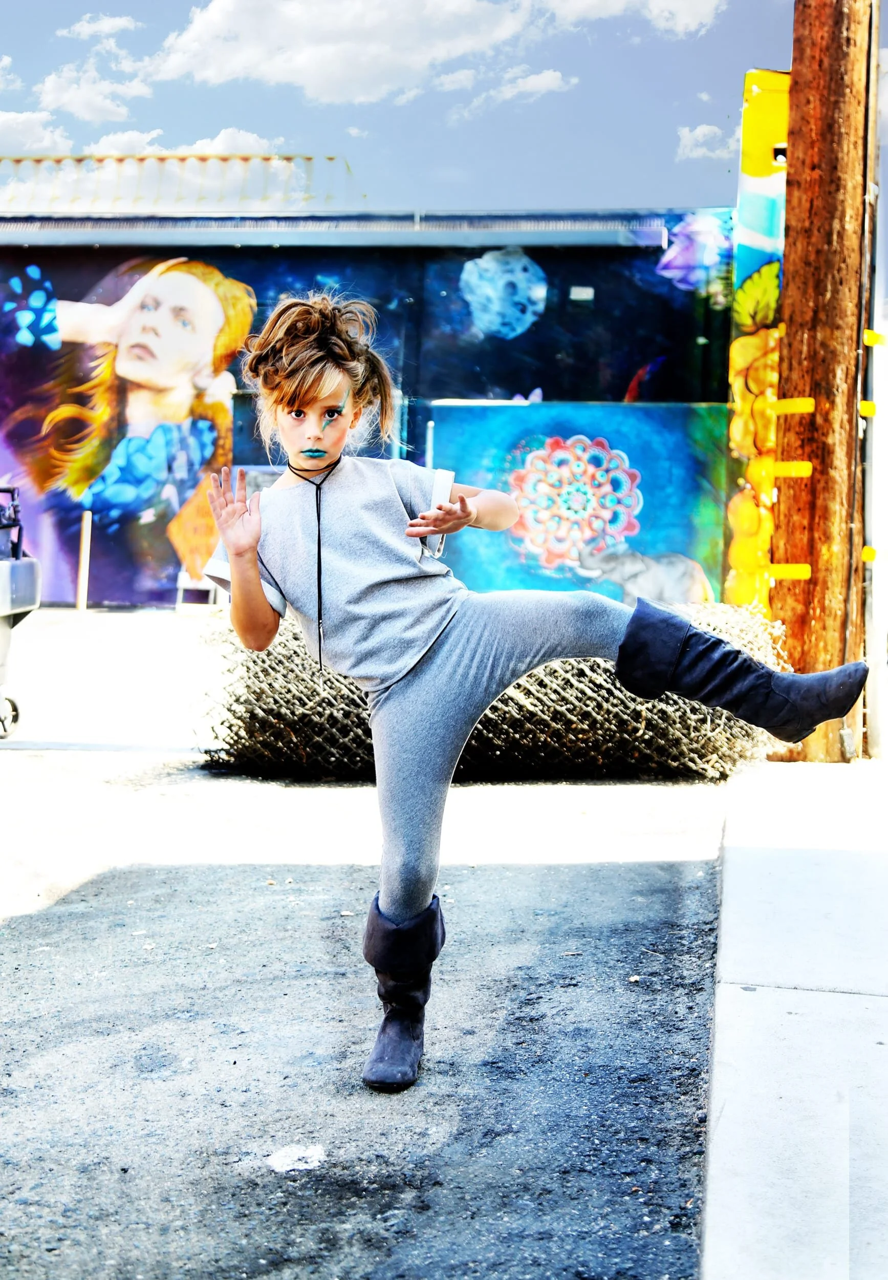 Kids Glam Rock Editorial San Diego 11