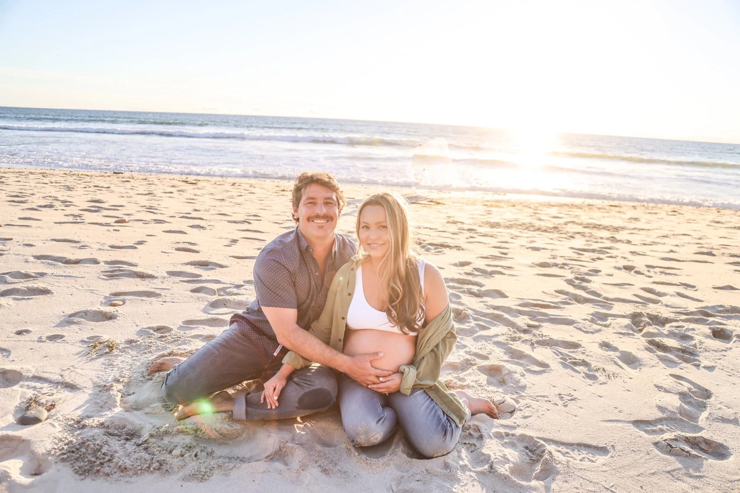 Maternity Portraits Beach San Diego 3