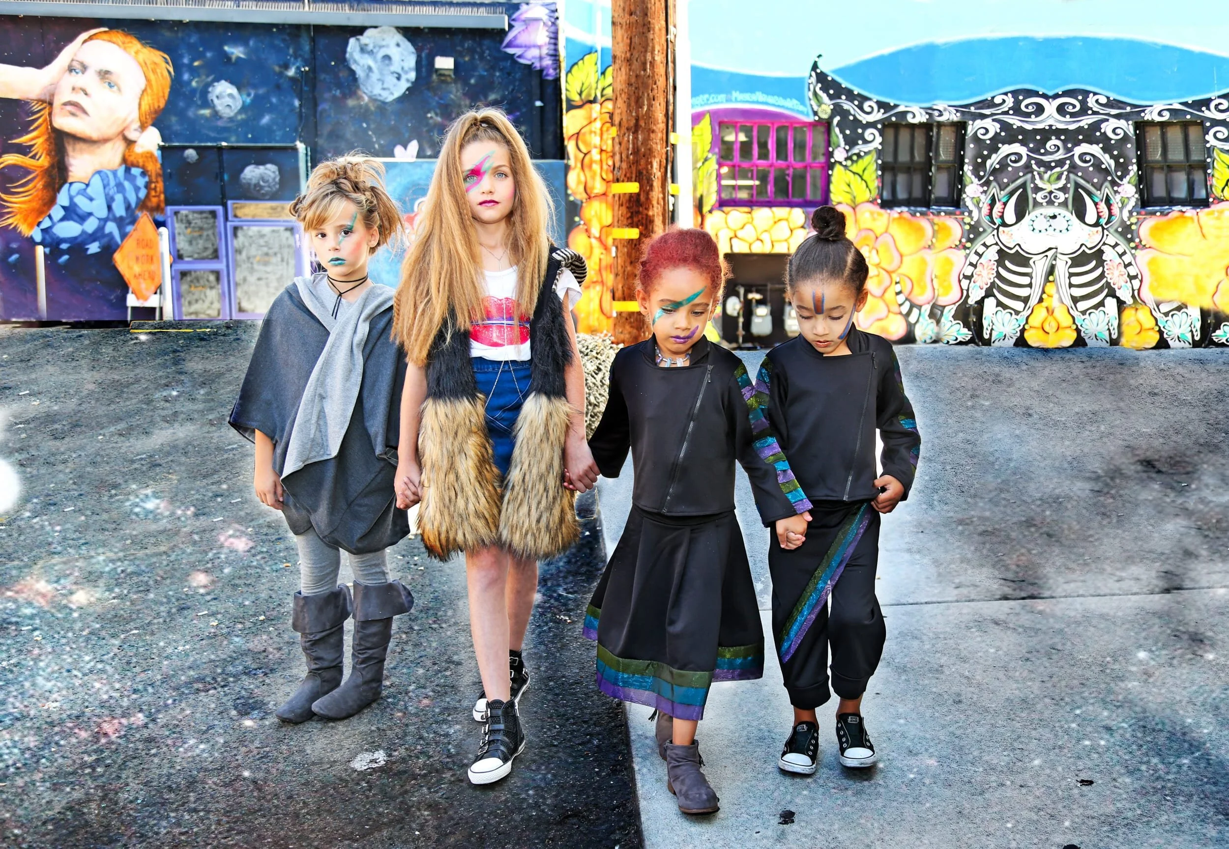 Kids Glam Rock Editorial San Diego 1