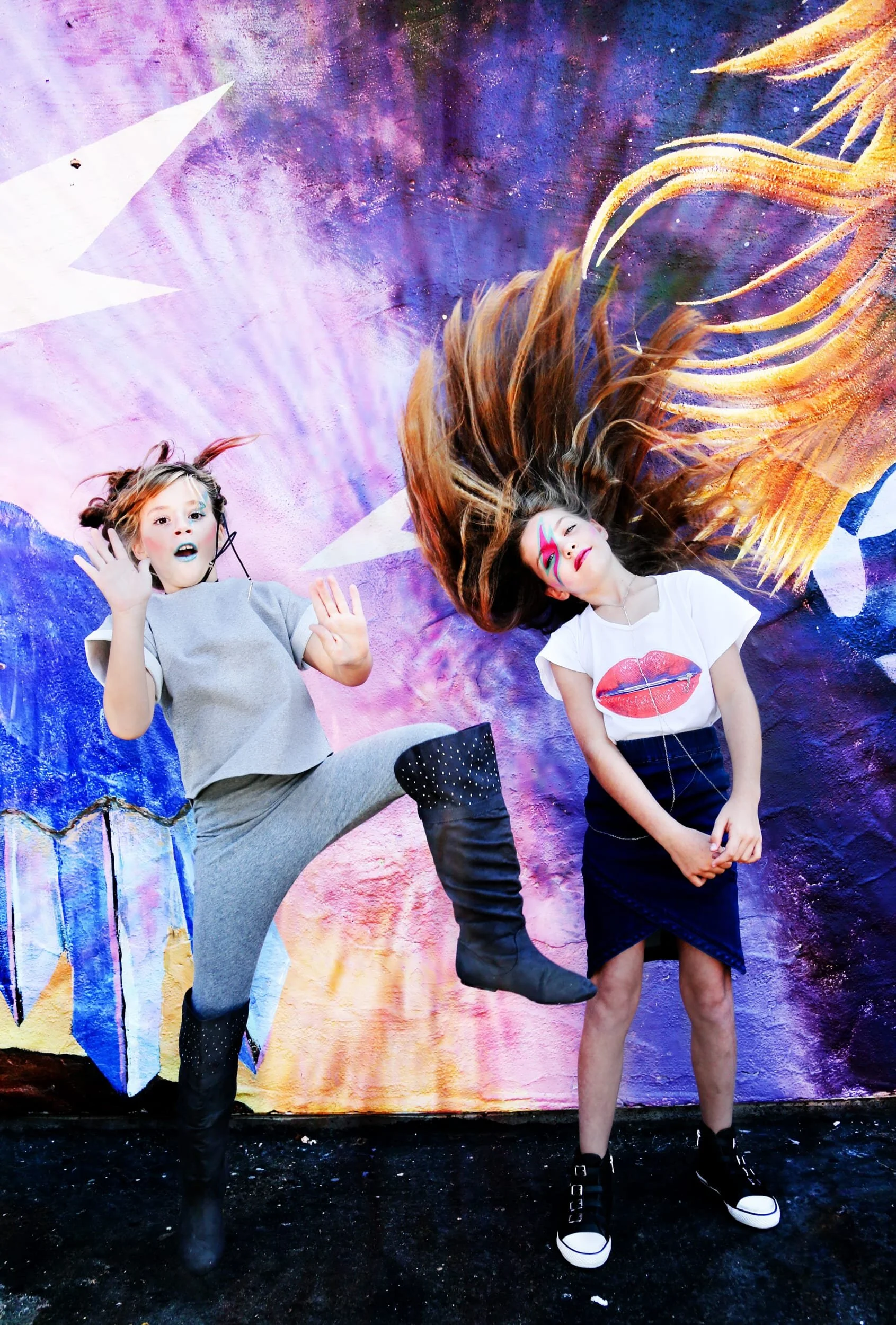 Kids Glam Rock Editorial San Diego 5